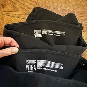 Bundle of 2 Victoria's Secret PINK Yoga Leggings